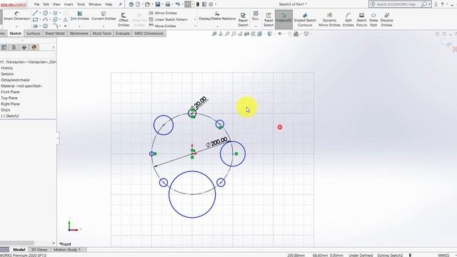 Solidworks 2020 ile Sil Baştan-23-Move & Copy смотреть онлайн