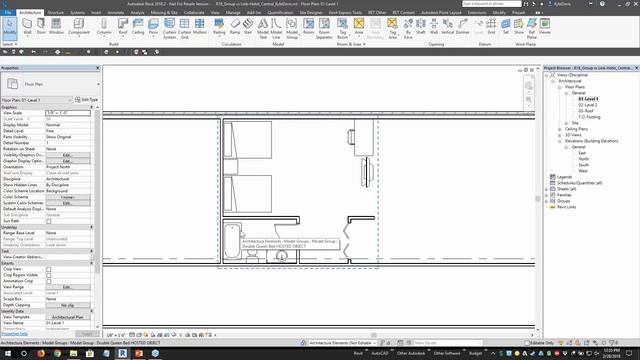 Understanding the Effect and Uses of Groups vs Links in a Revit Project Model смотреть онлайн