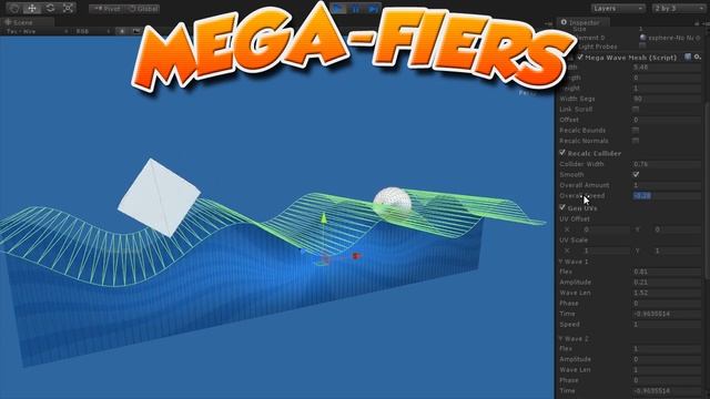 MegaFiers 2D Wave Mesh collider support смотреть онлайн