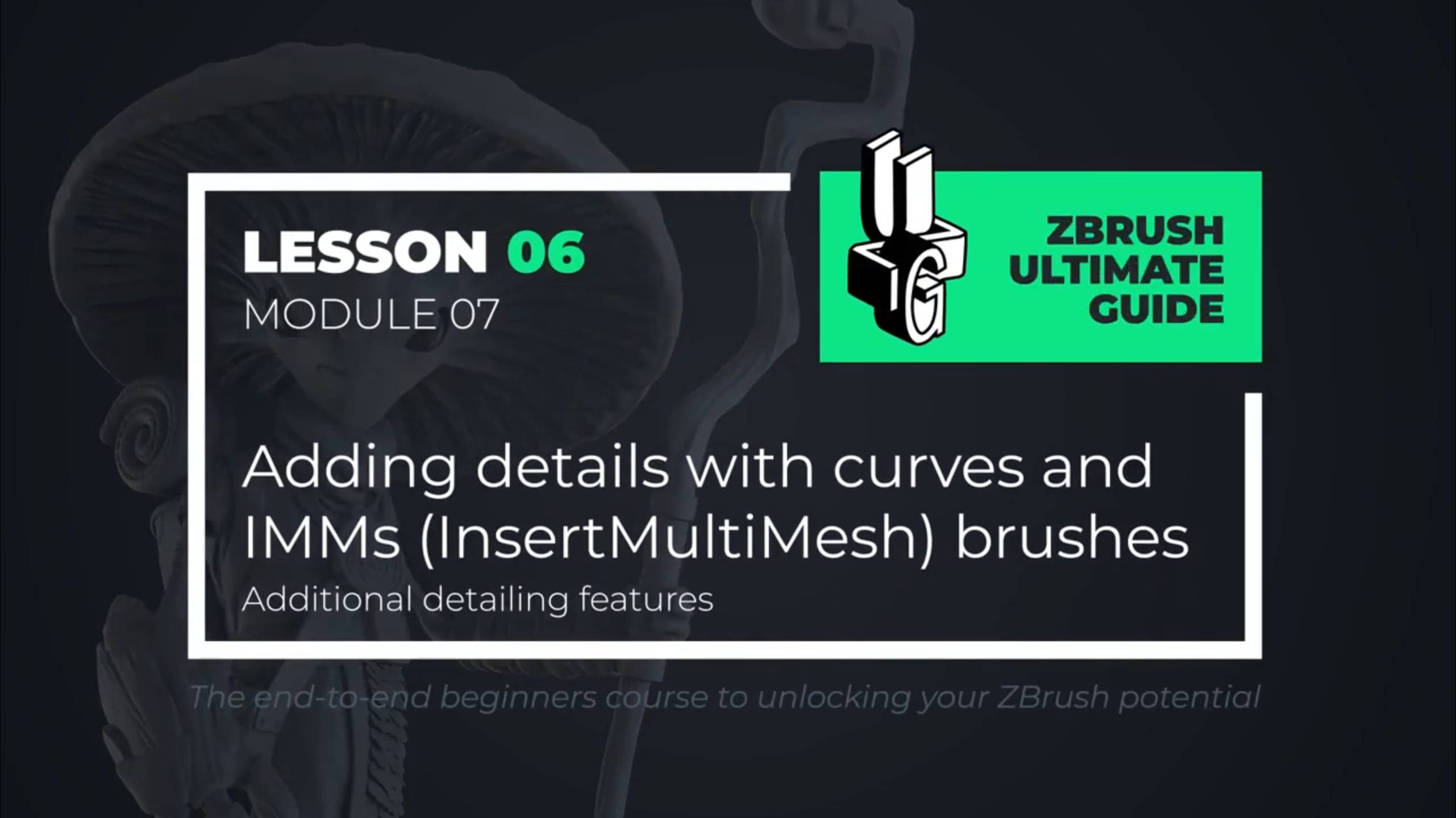 7-6 Insert Multi Mesh brushes IMMs смотреть онлайн