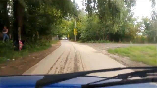 YA62.ru. Поездка по улице Аллейной смотреть онлайн