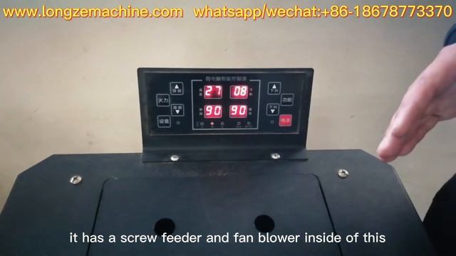 wood pellet stove/rice husk/straw/biomass pellet heating stove to heat room in Winter смотреть онлайн