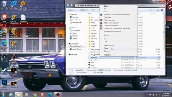 Minerva Metastasis materials/console/startup_loading.vtf issue Half Life 2 mod (Quick Video)