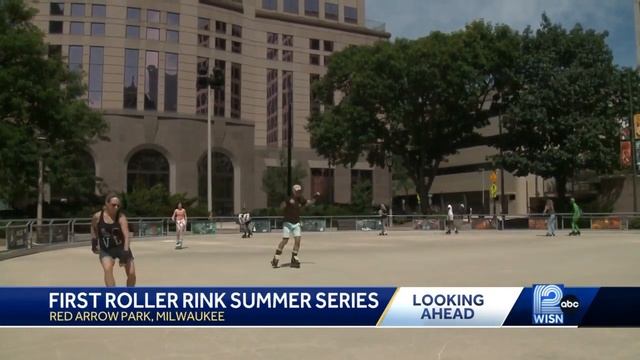 Roller skate this summer at Red Arrow Park смотреть онлайн