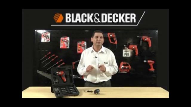 Black & Decker - Parafusadeira PD 500 CK смотреть онлайн