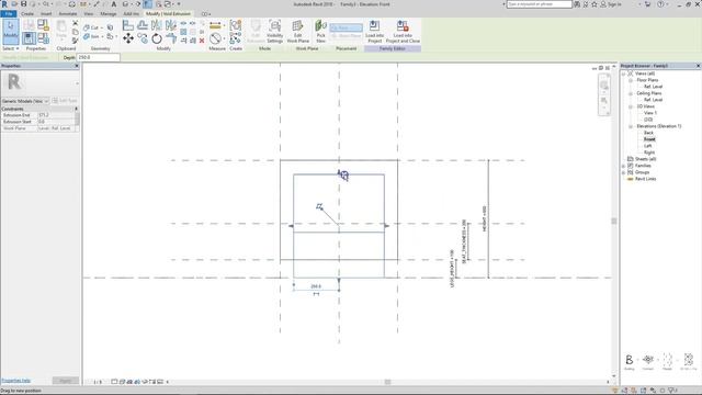 BIM F/ADM Revit Family Development (Week 5 Training Chair 1A) смотреть онлайн