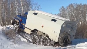 УРАЛ и ТАТРА В СНЕГУ!