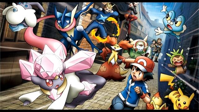 Pokémon ,,Diance and the cocoon of destruction'' Movie full song смотреть онлайн