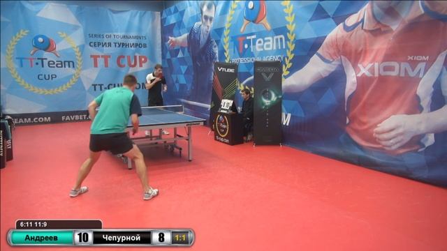 Андреев - Чепурной. 17 октября 2016 TT Cup смотреть онлайн