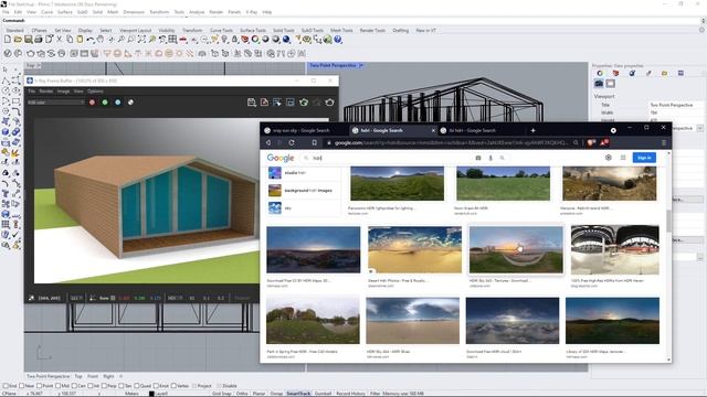 VRAY RHINO Videocourse - 06 - Sun & Sky, IBL, HDRI with Light Gen, Exterior, Interior, Natural Ligh смотреть онлайн