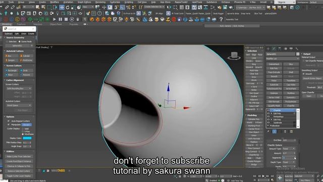 3ds max-how to Force Retopology to detect loops смотреть онлайн