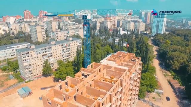 Жилой комплекс «Эрмитаж. Горсовет»: съемки с воздуха смотреть онлайн