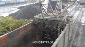 Установка очистки полувагонов за 3 минуты! / Train wagon cleaning/INDUSTRYPROF