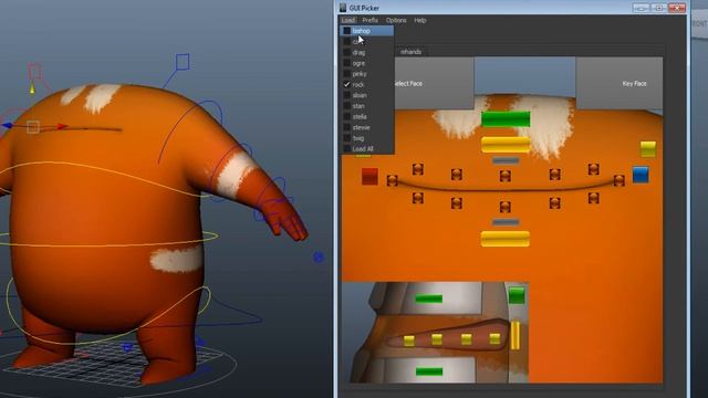 Gui Picker & Pose Library for New Characters смотреть онлайн