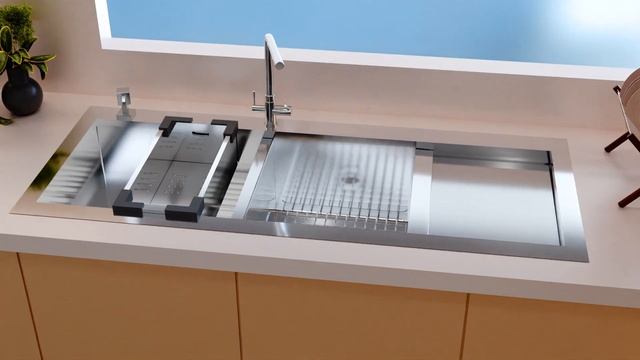 Modern l Kitchen sink | 3D Animation | Blender 4.0 смотреть онлайн
