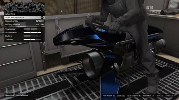 GTA Online Upgrading Oppressor MK2 in my Terrorbyte Vehicle Workshop