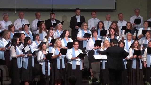 Встречаю на коленях новый день - христианское пение || Хор Возрождение || SSBC