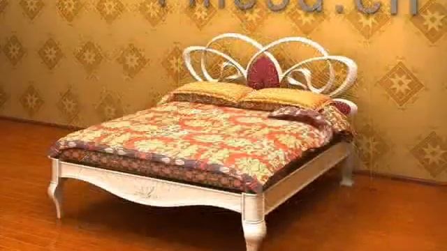 Bed 3D Model | Furniture 3D Model | max, obj, 3ds, c4d, lwo смотреть онлайн