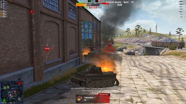 ИГРАЮ В WORLD OF TANKS BLITZ ОТКРЫЛ ТИГР КТО ВЗВОД