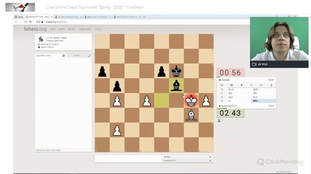 Online Chess Tournament: Tie-Break смотреть онлайн
