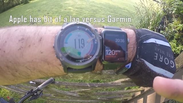 Garmin Fenix HR vs Apple Watch Heart Rate смотреть онлайн