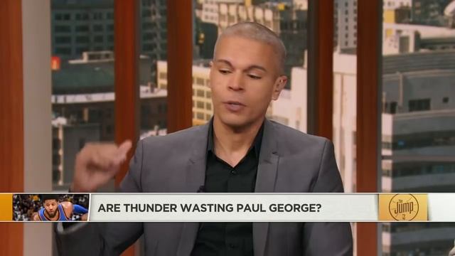 Tracy McGrady concerned about Thunder wasting Paul George’s talent | The Jump | ESPN смотреть онлайн