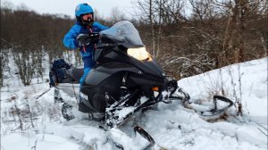 Снегоход Yamaha FX Nitro - ДЕТСКИЙ ТЕСТ ДРАЙВ