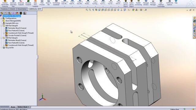 MFG challenge for CAMWorks смотреть онлайн