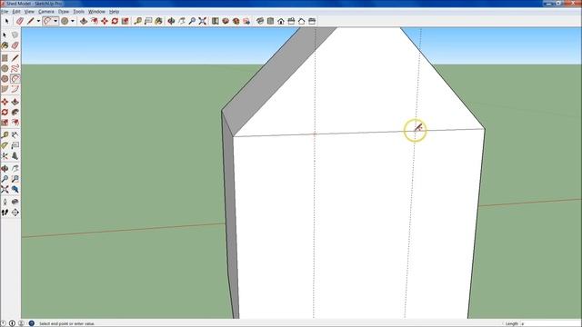 SketchUp Tutorial - 2 - Circle Arc Offset Scale смотреть онлайн