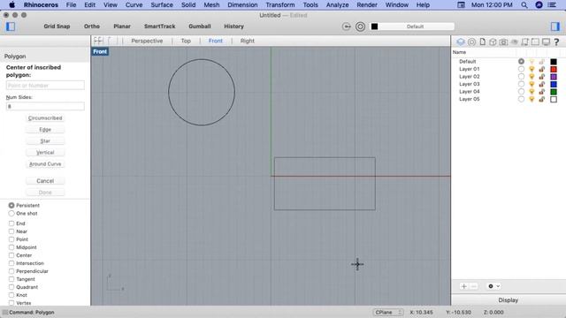 Learn Rhino 3D in 11 Simple Ring Band Projects. Rhino Essentials 4: Creating 2D Shapes смотреть онлайн