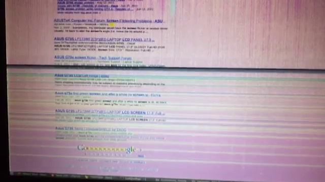 Asus G73S - Pink Streaking on Screen смотреть онлайн