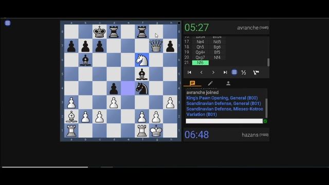 Mencoba main catur online di Chesstempo.com смотреть онлайн