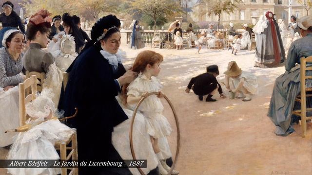 Albert Edelfelt - L'heure blanche смотреть онлайн