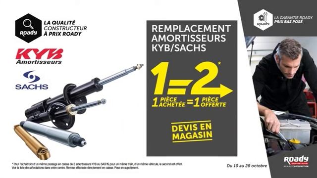 Grande promotions sur les amortisseurs KYB смотреть онлайн