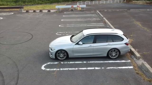 BMW F31 at Bonari-toge Pass смотреть онлайн