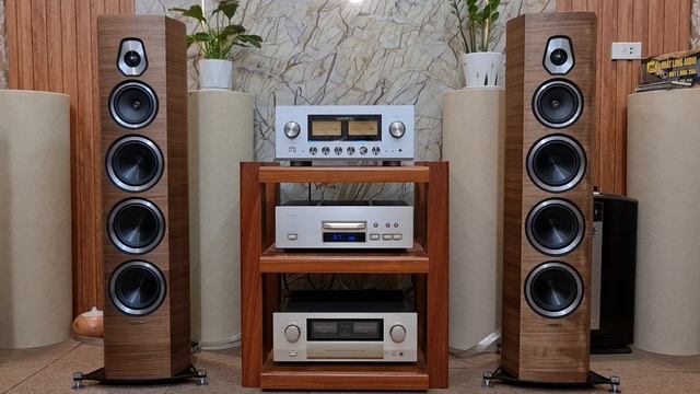 Ngọt Ngào và Tinh Tế! Ampli Luxman L-590AX( ClassA) & Loa Sonus Faber Sonetto Viii (ý)(0911886266)