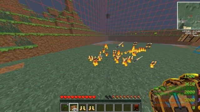 LavaCraft 0.2 Открытие сундуков пирата DeoMine