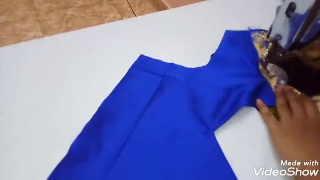 அழகன டிசைனர் ப்ளவுஸ் மாடல் /blouse back neck design/ cut and stitching смотреть онлайн
