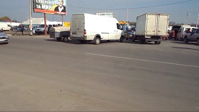 Затор на дороге - Большие Копани