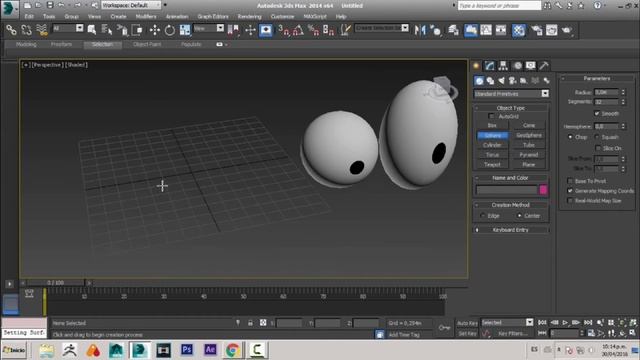 Rigging Oval Eye in 3D Max [ Constraint Normal / Constraint Surface] смотреть онлайн