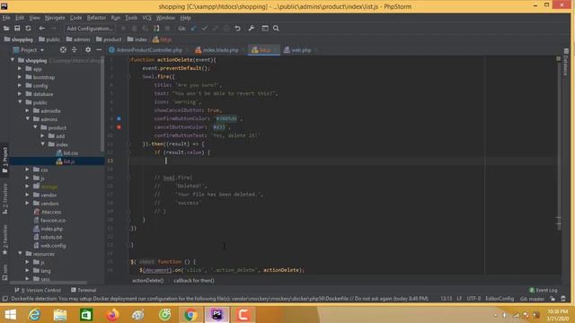Khóa học laravel xây dựng web bán hàng thực tế - Phần 36: Xóa Sản Phẩm смотреть онлайн