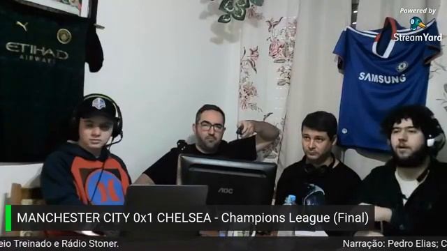 Chelsea X Manchester City - Final da Champions League смотреть онлайн