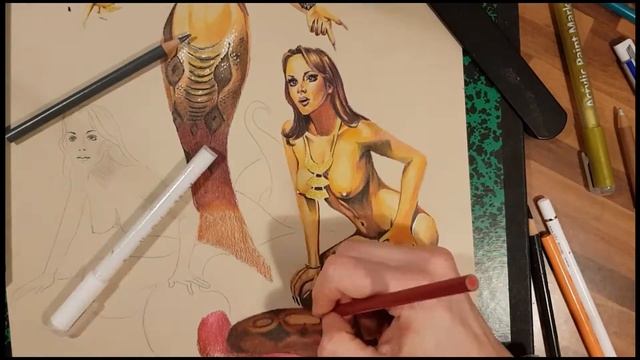 Heroic Fantasy Drawing II -Illustration of Boris Vallejo смотреть онлайн
