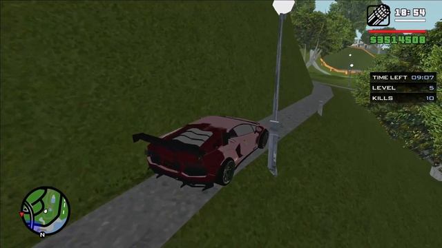 GTA San Andreas - Lamborghini Aventador LP720-4 Bulletproof - Vigilante Mission With Zero Weapons смотреть онлайн