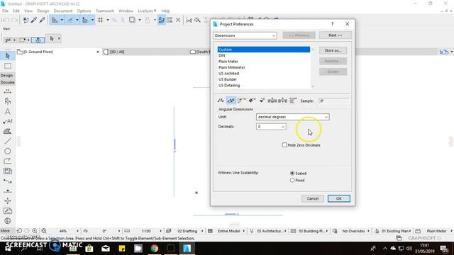 TUTORIAL SETING DIMENSI LAYAR KERJA PADA ARCHICAD 22 смотреть онлайн