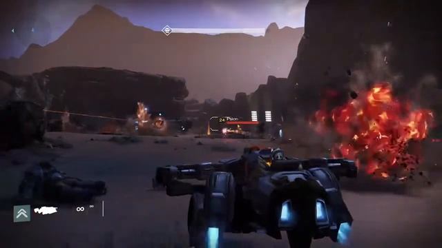 DESTINY - MARS STRIKE - MINI BOSS GOLIATH TANK смотреть онлайн