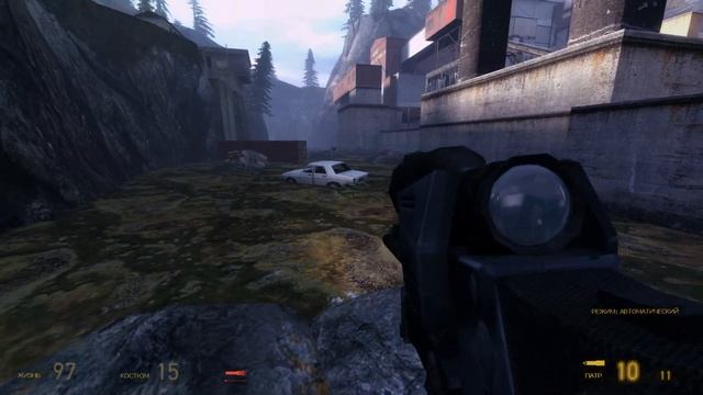 HL2 Mods .Half Life 2 Overcharged  .Релиз .Патч 1 .Прохождение HL2 Ep2 Синий страж ,с Аликс