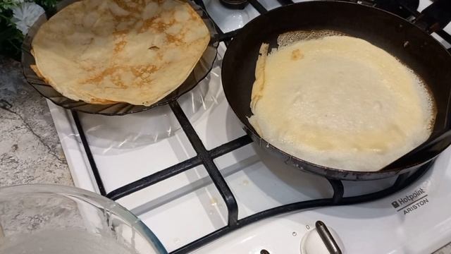 Вкусниий Блинчики 😋 у всех получится 💯 Блини бо лазать кам харч осон 💫