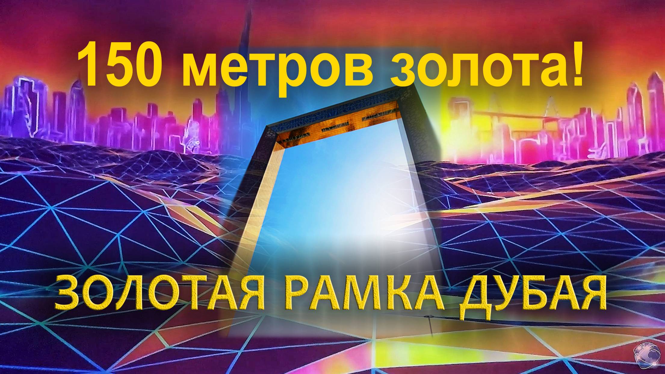 Dubai Frame Золотая Рамка: 150 метров золота смотреть онлайн