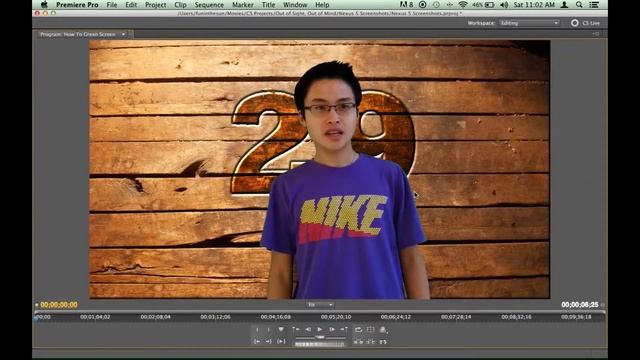 How to Green Screen in Adobe Premiere смотреть онлайн